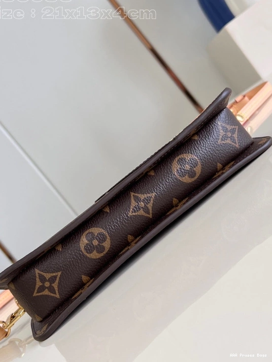 AAA Replica Ru VUITTON Lexington Pouch-21.5*13*4.5CM LOUIS 0716